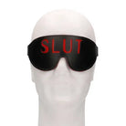 Ouch! ’Slut’ Blindfold Black - Blindfold