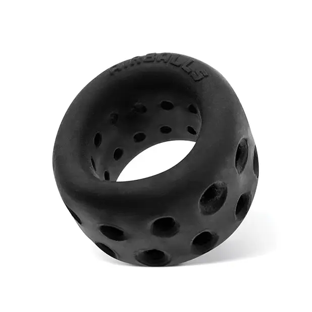 OxBalls Airballs Air-Lite Ballstretcher Black Ice - Black - Cock Ring