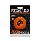 Oxballs Axis Rib Griphold Cockring Orange Ice - Cock Ring