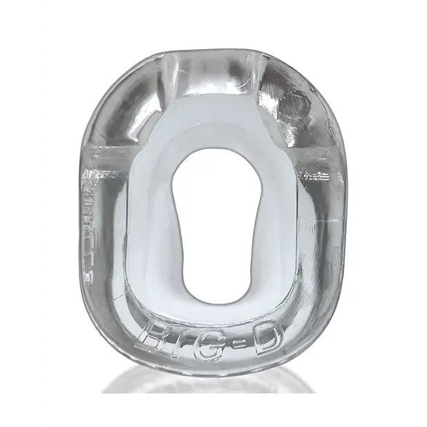 Oxballs Big-D Shaft Grip Cockring Clear - Cock Ring