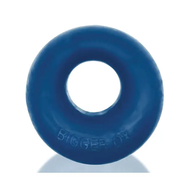 OxBalls Bigger Ox Thick Cockring Silicone - Blue - Cock Ring