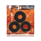 OxBalls Bonemaker 3-Pack Boner Cockring Kit FLEXtpr Pool Blue - Cock Ring