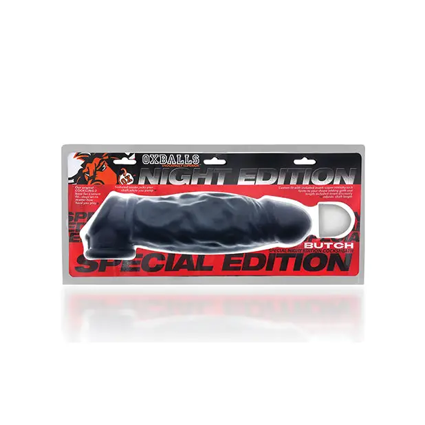 OxBalls Butch Cocksheath Plus + Silicone Special Edition Night - Penis Extenders