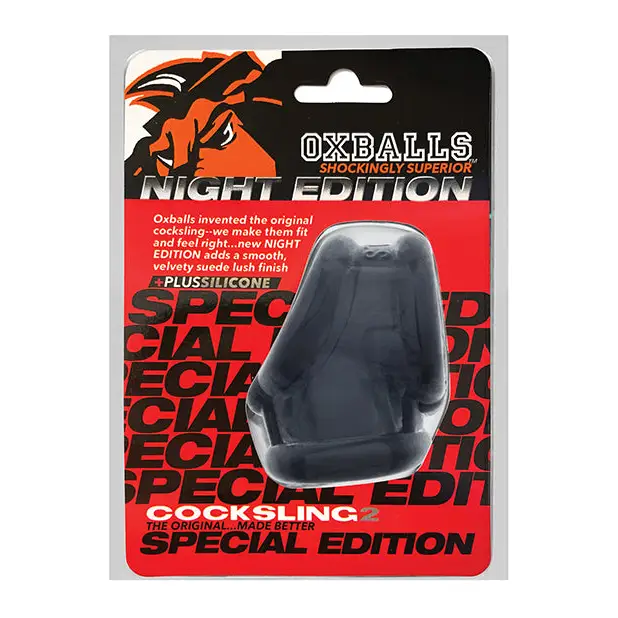 OxBalls Cocksling-2 Sling Plus + Silicone Special Edition Night - Penis Extenders