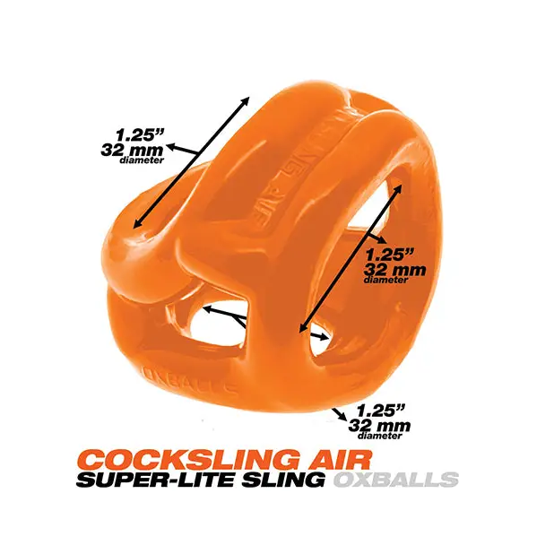 Oxballs Cocksling Air Orange - Penis Extenders