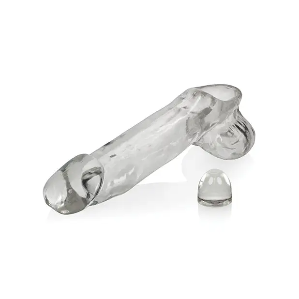 OxBalls Daddy Cocksheath Clear - Clear - Penis Extenders