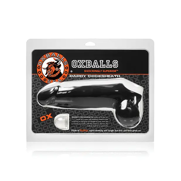 OxBalls Daddy Cocksheath Clear - Penis Extenders