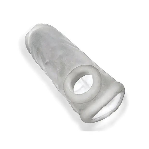 Oxballs Dicker Ultra-Slim Cock Sheath - Clear Ice - Gay & Lesbian Products