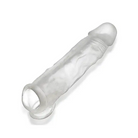 Oxballs Dicker Ultra-Slim Cock Sheath - Clear Ice - Gay & Lesbian Products