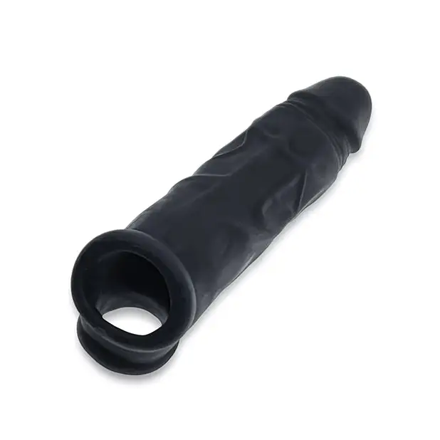 OxBalls Dicker Ultra-Slim Cocksheath Black Ice - Black Ice - Penis Extenders