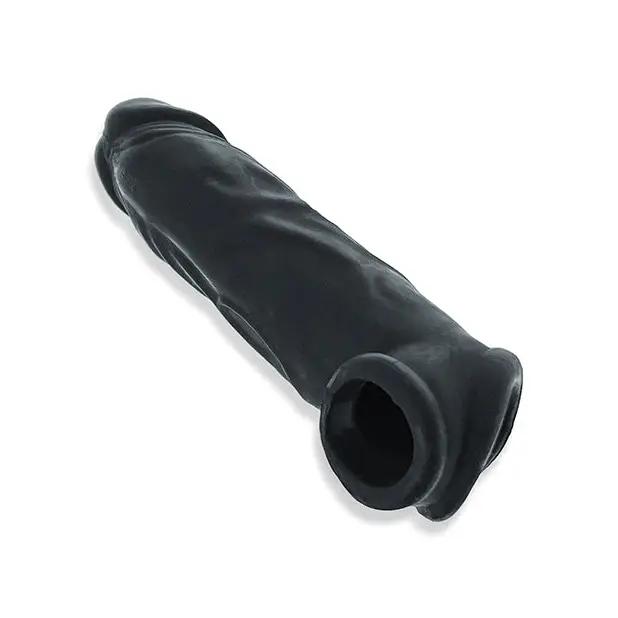 OxBalls Dicker Ultra-Slim Cocksheath Black Ice - Black Ice - Penis Extenders