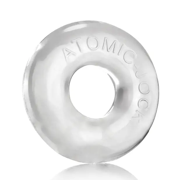 OxBalls Do-Nut- 2 Cockring Large Clear - Clear - Cock Ring