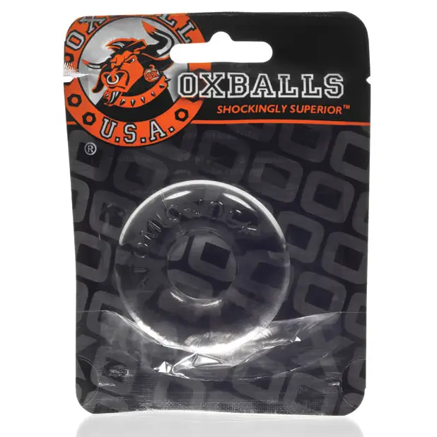 OxBalls Do-Nut- 2 Cockring Large Clear - Cock Ring