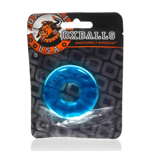 OxBalls Do-Nut- 2 Cockring Large Ice Blue - Blue - Cock Ring