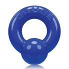 OxBalls Gauge Cockring Black - Police Blue - Cock Ring