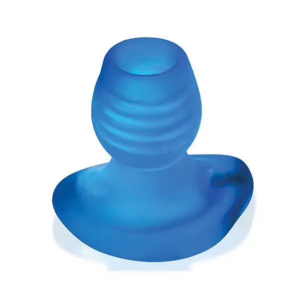 Oxballs Glowhole-2 Buttplug with LED Insert Large - Blue - Butt Plug