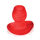 Oxballs Glowhole-2 Buttplug with LED Insert Large - Red - Butt Plug