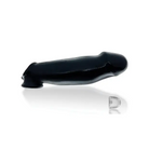 Oxballs Hulk black whale-shaped plastic or ceramic cocksheath with shaft hole