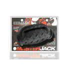 Oxballs MasterJack Double Penetration Stroker - Black Ice - Gay & Lesbian Products