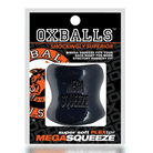 Oxballs Mega Squeeze Ergofit Ballstretcher Black - Cock Ring