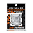 Oxballs Mega Squeeze Ergofit Ballstretcher Clear - Cock Ring