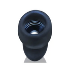 Oxballs Morphhole 1 Gaper Plug Small - Black Ice - Butt Plug