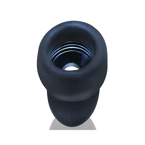 Oxballs Morphhole 1 Gaper Plug Small - Black Ice - Butt Plug