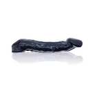 Oxballs Muscle Ripped Cocksheath Black - Black - Penis Extenders