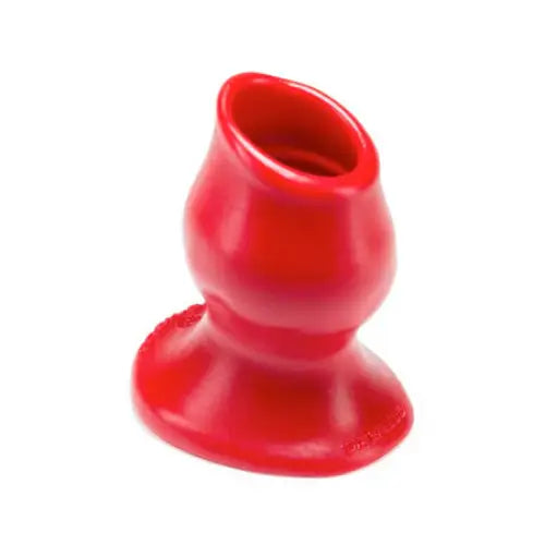 OxBalls Pighole-3 Hollow Plug Large Red - Butt Plug