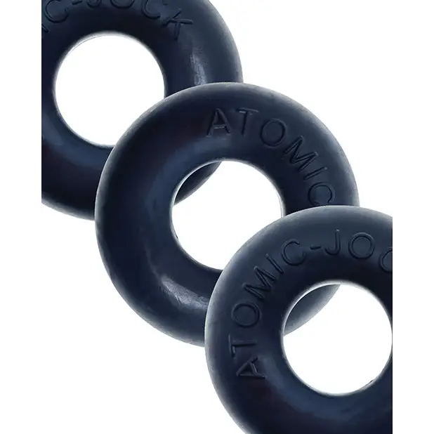 OxBalls Ringer Cockring 3-Pack Plus + Silicone Special Edition Night - Cock Ring