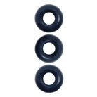 OxBalls Ringer Cockring 3-Pack Plus + Silicone Special Edition Night - Cock Ring