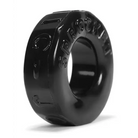 OxBalls Sprocket Cockring Ice Blue - Black - Cock Ring