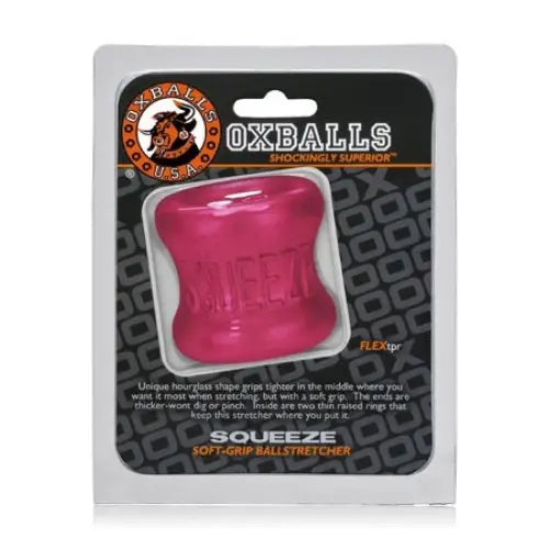 Oxballs Squeeze Ballstretcher O/S Hot Pink - Cock Ring