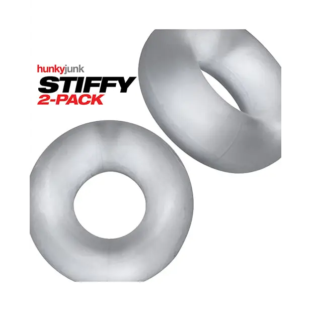 OxBalls Stiffy 2-Pack Bulge Cockrings Silicone TPR - Cock Ring