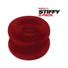 OxBalls Stiffy 2-Pack Bulge Cockrings Silicone TPR - Cock Ring