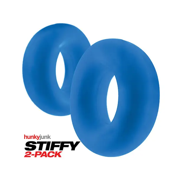 OxBalls Stiffy 2-Pack Bulge Cockrings Silicone TPR - Cock Ring