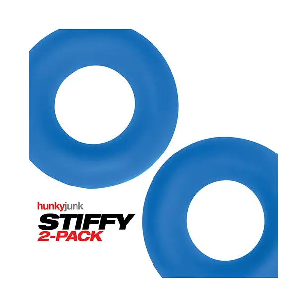 OxBalls Stiffy 2-Pack Bulge Cockrings Silicone TPR - Cock Ring