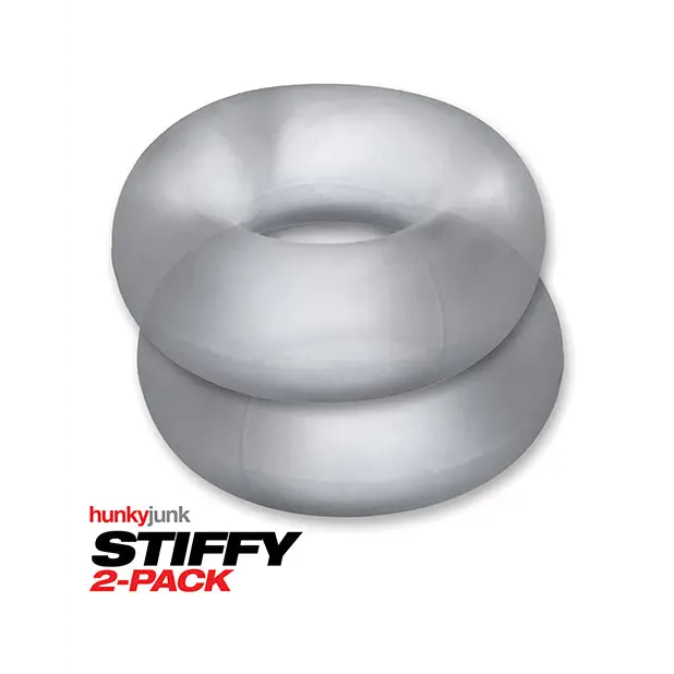 OxBalls Stiffy 2-Pack Bulge Cockrings Silicone TPR - Cock Ring