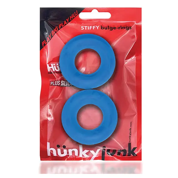 OxBalls Stiffy 2-Pack Bulge Cockrings Silicone TPR - Cock Ring