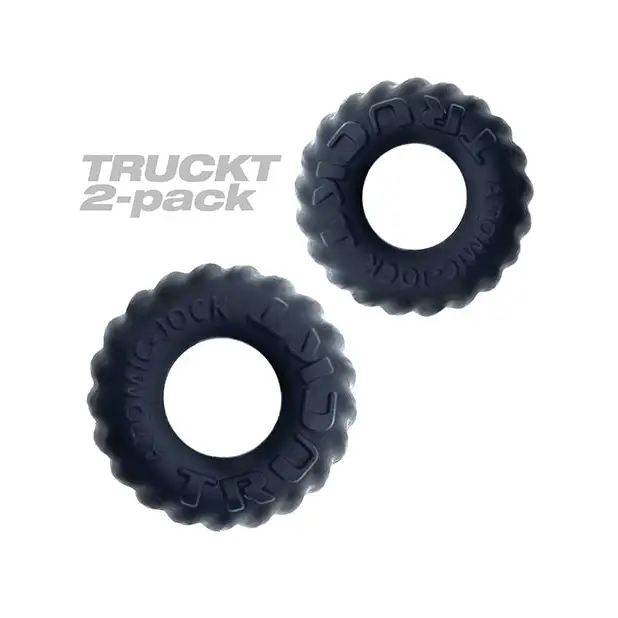 OxBalls Truckt 2-Piece Cockring Plus + Silicone Special Edition Night - Cock Ring