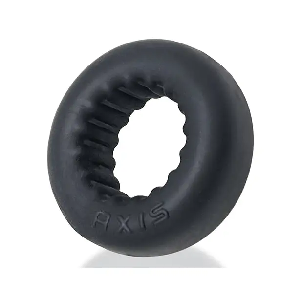 Oxballs Ultracore Core Ballstretcher with Axis Ring - Black Rubber Stretch Ring