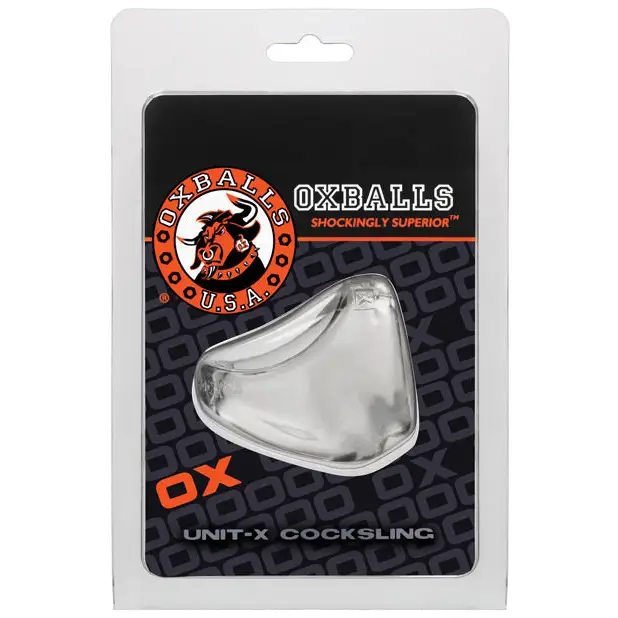 OxBalls Unit-X Cocksling Clear - Penis Extenders