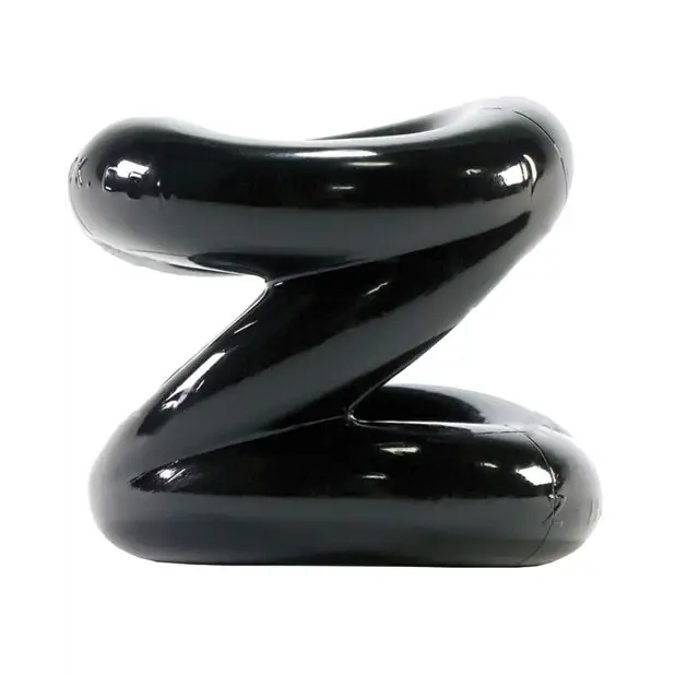 OxBalls Z-Balls Ballstretcher Black - Black - Cock Ring