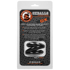 OxBalls Z-Balls Ballstretcher Black - Black - Cock Ring