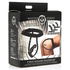 Master Series Prostate Plug P-spot Plugger Trainer Set Silicone 3 Piece Prostate Plug Set With Harness at the Haus of Shag