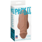 Flesh-colored Heavy ULTRASKYN Packing Dildo in packaging for ’Pack It - Heavy’ model