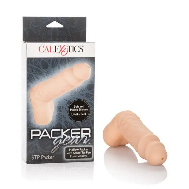 CalExotics Packer Vanilla Packer Gear 5" STP (Stand-To-Pee) Packing Penis by CalExotics at the Haus of Shag