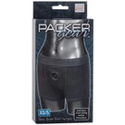 Packer Gear Boxer Brief Harness by CalExotics in retail box with front opening display