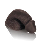 Chocolate-covered marshmallow candy shaped like a mushroom in Packer Gear Silicone Packing