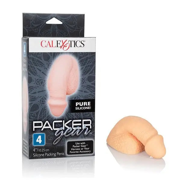 CalExotics Packer Vanilla / 4" Packer Gear Silicone Packing Penis by CalExotics at the Haus of Shag